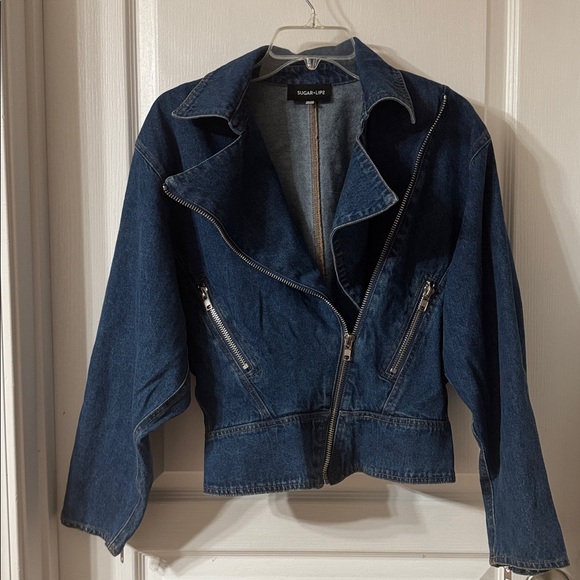 SUGAR LIPS MOTO JACKET SZ Small - Picture 5 of 9